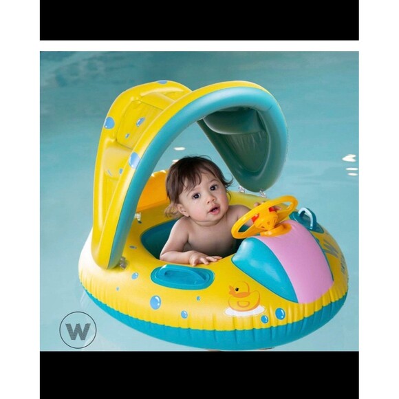 Baby Pool Float with Canopy - Picture 3 of 8